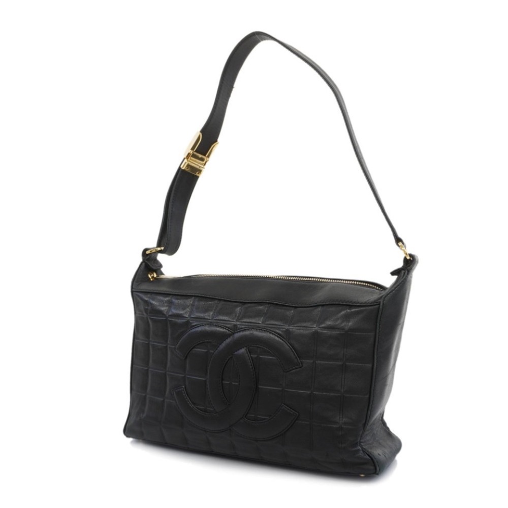 Chanel Black Quilted Leather Bag